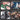 A 2x2 promotional collage showing repair services: precision repairs with a microscopes and soldering tools on a circuit board, electronic soldering with a soldering iron, computer repair with a CPU cooler, and drone maintenance with a drone frame and diagnostic tool.