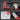 Multifunctional knife with blade buckle, rotating cutting head, premium D2 steel blade, and one-click change tool on a dark background.