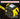 Yellow and black laser measure with tape measure on a dark background, labeled for home and construction use.