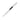 60-degree angle knife on a white background in silver color.