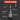 Tool with labeled parts on a black background