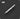 Silver pen on a dark background