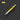 Yellow pen with a black background