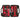 Black and red tool kit with various components on a white background