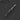 30-degree angle black knife on a dark background