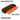 Orange and black profile tool with features highlighted on a white background