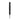 Black metal tool with a pointed end on a white background