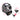 Digital tape measure with magnetism feature on a white background