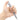 Hand holding a small metallic caliper against a white background