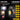 LED light with 3 light colors and 7 lighting modes on a black background
