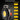 LED light with seven mode indicators on a black background