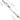 Measurement chart of a pen with dimensions labeled in millimeters and inches.