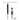 Pencil with sharpener and lead pack on a white background
