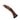 Retractable utility knife in orange color on a white background.