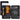Set of mobile phone repair tools with screwdrivers and bits in a black storage case.