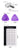 Set of smartphone repair tools including a suction cup, triangle pry tools, and a magnetic plate with measurements.