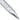 Silver pen with measurement scale on a white background