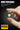 Small portable light held between fingers with text highlighting its weight and portability.