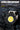 Waterproof flashlight with yellow light on a textured black background