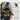 Work tool vest with adjustable design and elastic holders.
