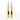Two yellow utility knives with blades on a white background