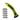 Retractable knife with four replacement blades on a white background.