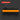 5"+10" profile tool with orange handle on a dark background