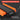 Tile cutter with orange and black design on a dark background, featuring text about long-term use and adjustable tightness.
