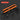 Mechanical combination set with orange and black components on a dark background