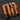 Orange and black ruler with measurement features on a dark background