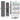Compact precision screwdriver kit with a variety of color-coded bits, a slim aluminum case, and measurement details.