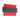 Compact red contour gauge with black ruler for shape duplication, featuring clear measurements in inches and centimeters.