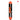 Orange and black contour shaper ruler on a white background.