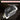 Digital tape measure with measurement display on a dark background