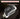 Digital tape measure with measurement display on a dark background