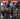 Before and after comparison of a person with tools and a tool belt in a workshop setting.