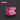 A bright pink cylindrical product with a metallic mesh center, shown on a dark gray background with a pink label reading 'GRIT 60 1 PC'.