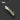 Green folding knife on a dark background