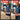 Before and after comparison of a person using a drill in a workshop.