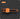 Orange and black brush on a dark background with 'Orange' label