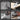 Multifunctional tool with knife blade on a dark background