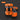 Orange safety vests with reflective stripes on a dark background