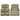 Khaki utility vest with multiple pockets and reflective stripes on a white background