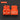 High visibility multi-pocket rescue vest type 1 in orange