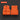 High visibility multi-pocket rescue vest type 2 in orange