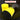 Two bright yellow cylindrical sanding pad attachments with black textured circular ends, shown on a dark reflective background with promotional text overlays reading 'DIY ESSENTIAL' and product feature copy.