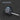 Gray color 40m laser tape measure on a dark background