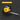 Yellow color 40m laser tape measure on a dark background