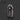 Black multi-tool keychain with measurements on a dark background