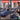 Before and after comparison of a person inflating an air mattress with a vacuum pump.